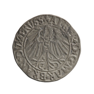 grosz; Schilling, Maciej; eagles; Albrecht Hohenzollern (Prince of Prussia; 1490–1568) —