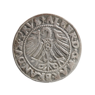 grosz, Schilling, Maciej, eagles, Albrecht Hohenzollern (Prince of Prussia; 1490-1568) -