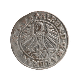 grosz, Schilling, Maciej, eagles, Albrecht Hohenzollern (Prince of Prussia; 1490–1568) -