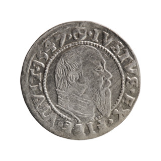 Albrecht Hohenzollern (Prince of Prussia; 1490–1568) — coin, 1547, Königsberg, Ducal Prussia
