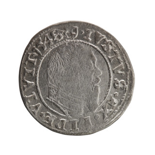 grosz, Schilling, Maciej, Albrecht Hohenzollern (Prince of Prussia; 1490-1568) - iconography,