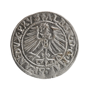 grosz, Schilling, Maciej, eagles, Albrecht Hohenzollern (Prince of Prussia; 1490–1568) -