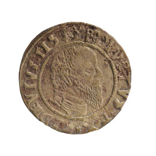 grosz, a period forgery, eagles, male busts in armor, Albrecht Hohenzollern (Prince of Prussia;