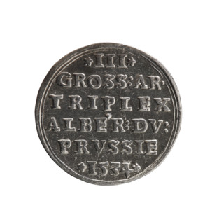trojak; Wille, Albrecht (fl. 1520-?), publisher; Straub (Strawb), Heinrich, publisher; Decjusz,