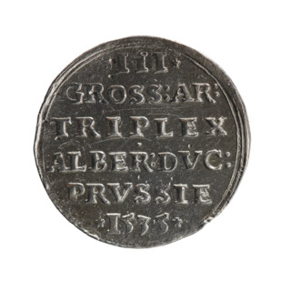 trojak, Decius, Jost Ludwik (fl. 1528-1535); Albrecht Hohenzollern (Prince of Prussia; 1490-1568) -