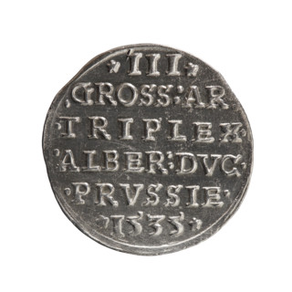 trojak, Decius, Jost Ludwik (fl. 1528-1535), Albrecht Hohenzollern (Prince of Prussia; 1490-1568) -