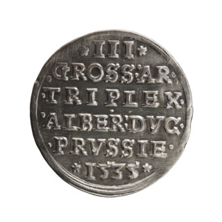 trojak, Decius, Jost Ludwik (fl. 1528-1535). Albrecht Hohenzollern (Prince of Prussia; 1490-1568) —