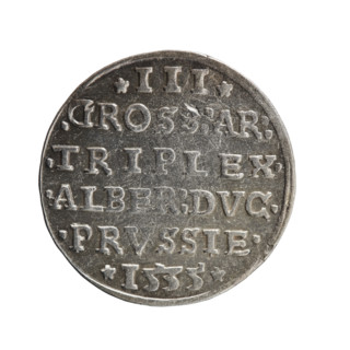 trojak, Decius, Jost Ludwik (fl. 1528-1535), Albrecht Hohenzollern (Prince of Prussia; 1490-1568) -