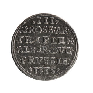 trojak, Decius, Jost Ludwik (fl. 1528-1535), Albrecht Hohenzollern (Prince of Prussia; 1490-1568) -