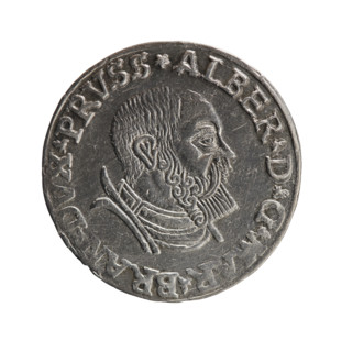 trojak, Decius, Jost Ludwik (fl. 1528-1535). Albrecht Hohenzollern (Prince of Prussia; 1490-1568) -