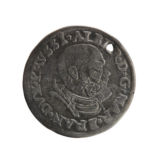 trojak, Decius, Jost Ludwik (fl. 1528-1535); Albrecht Hohenzollern (Prince of Prussia; 1490-1568) -