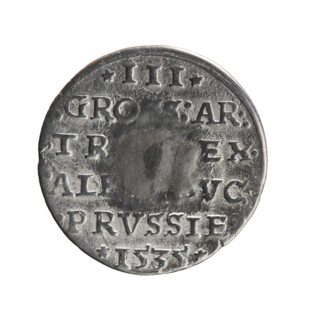 trojak, Decius, Jost Ludwik (fl. 1528-1535), Albrecht Hohenzollern (Prince of Prussia; 1490-1568) -