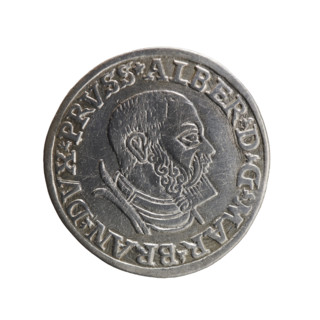 trojak, Decius, Jost Ludwik (fl. 1528-1535), Albrecht Hohenzollern (Prince of Prussia; 1490-1568) -