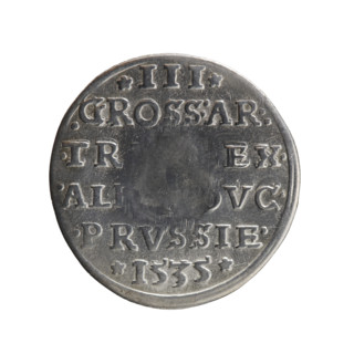 trojak, Decius, Jost Ludwik (fl. 1528-1535), Albrecht Hohenzollern (Prince of Prussia; 1490-1568) -