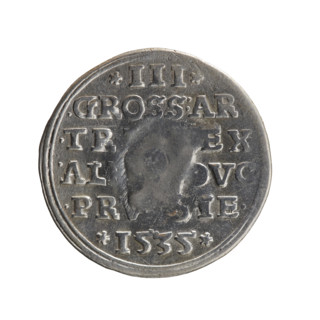 trojak, Decius, Jost Ludwik (fl. 1528-1535), Albrecht Hohenzollern (Prince of Prussia; 1490-1568) -