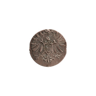 Denarius of Albert Frederick of Hohenzollern (1553–1619; Duke of Prussia 1568–1578). Obverse: