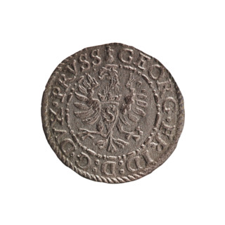 Pawel Trzeciak and Pawel Gulden, publisher. Jerzy Fryderyk (Duke of Karniów; 1539–1603). Obverse: