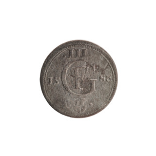 Gulden, Pawel, publisher; Jerzy Fryderyk (Duke of Karniów; 1539–1603). Obverse: in a border of dots