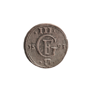 Gulden, Pawel, publisher; Jerzy Fryderyk (Duke of Karniów; 1539–1603). Obverse: in a border of dots
