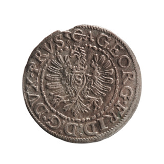 szelag; publisher: Krzysztof (Christoph) Anger; issuer: Jerzy Fryderyk (Duke of Karniów; 1539–1603)