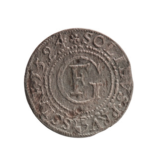 szelag; publisher: Krzysztof (Christoph) Anger; ruler: Jerzy Fryderyk (Duke of Karniów; 1539–1603);