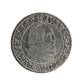 Obverse: Prussian eagle with crowned letter S on the chest; rim inscription beginning with a