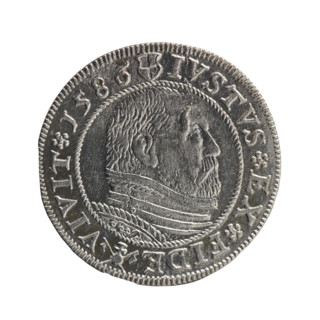 Grosz; Gulden; Pawel, publisher. Obverse: Prussian eagle with crowned letter S on the chest; rim