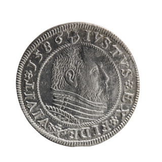 Grosz; Gulden; Pawel, publisher. Obverse: Prussian eagle with crowned letter S on the chest; in the