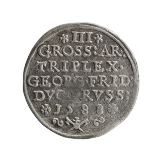 trojak, Gulden, Pawel, Gulden, Pawel, publisher, rosettes, Jerzy Fryderyk (Duke of Karniów;