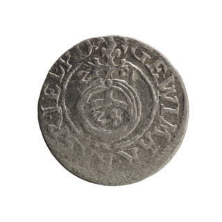 one and a half, Pfahler, Ernest, cross (iconographic), orb of rule (iconographic), coats of arms,
