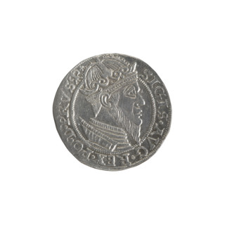 Gdansk trojak, Sigismund II Augustus (King of Poland; 1544–1572), Jagiellonian dynasty; silver coin