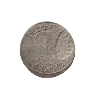 szelag; maker: Ernest Pfahler; material: coin; date: 1625; place: Königsberg, Ducal Prussia