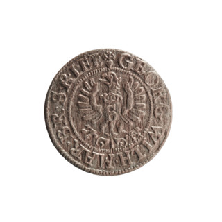 szelag, Obverse: Prussian eagle with crowned letter S on its chest; in the rim an inscription