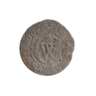 szelag; maker: Pfahler, Ernest; coin of George William Hohenzollern (Elector of Brandenburg; Duke