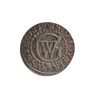 szelag by Pfahler, Ernest depicting George William Hohenzollern (Elector of Brandenburg; Prince of