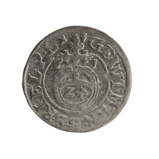 One-and-a-half, Pfahler, Ernest; cross (iconographic); George William Hohenzollern (Elector of