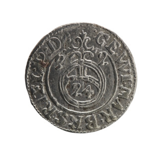 one and a half, Pfahler, Ernest, cross (iconographic), George William Hohenzollern (Elector of
