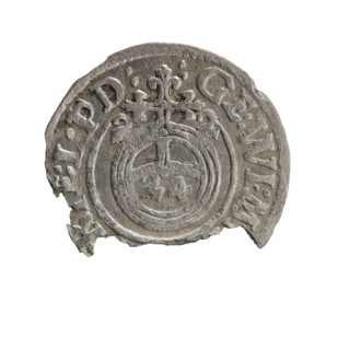 one and a half, Pfahler, Ernest, cross (iconographic), George William Hohenzollern (Elector of