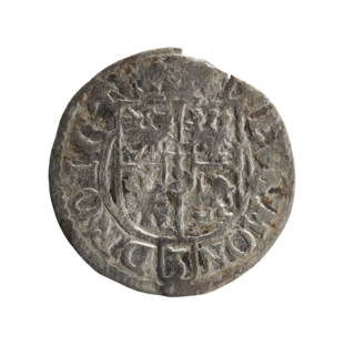 one and a half, Pfahler, Ernest, cross (iconographic), George William Hohenzollern (Elector of