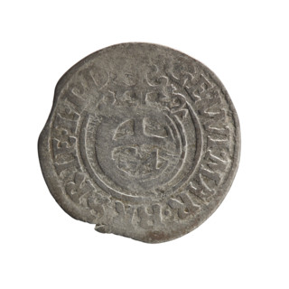one and a half, Pfahler, Ernest, cross (iconographic), George William Hohenzollern (Elector of