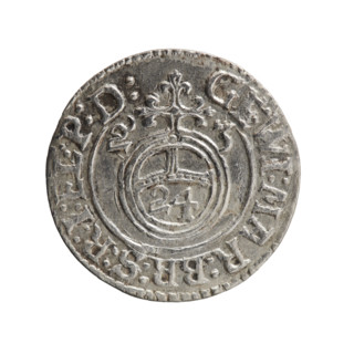 one and a half, Pfahler, Ernest, cross (iconographic), George William Hohenzollern (Elector of