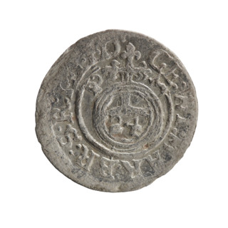 one and a half, Pfahler, Ernest, cross (iconographic), George William Hohenzollern (Elector of