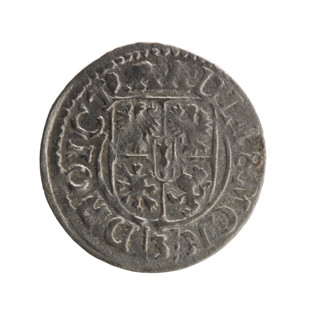 one and a half, Pfahler, Ernest, cross (iconographic), orb of rule (iconographic), George William