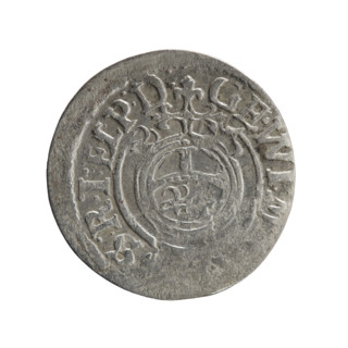 one-and-a-half, Pfahler, Ernest, cross (iconographic), orb of rule (iconographic), George William