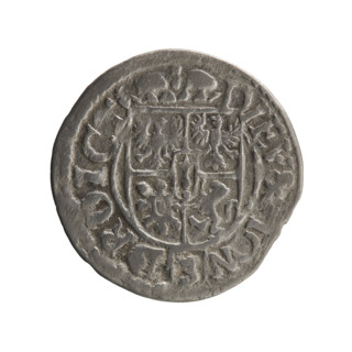 One and a half, Pfahler, Ernest, cross (iconographic), orb of rule (iconographic), George William