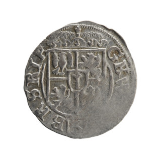 One-and-a-half, Ernest Pfahler. Coin (1625, Königsberg, Ducal Prussia, 1525–1701). Obverse: Under