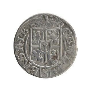 One-and-a-half coin (1625) attributed to George William Hohenzollern (Elector of Brandenburg; Duke