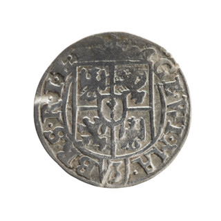 one and a half, orb of rule (iconographic), cross (iconographic), George William Hohenzollern