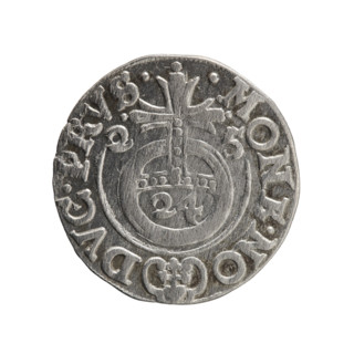 One-and-a-half (value). Maker: Pfahler, Ernest. Department of Coins of Lands Associated with Poland