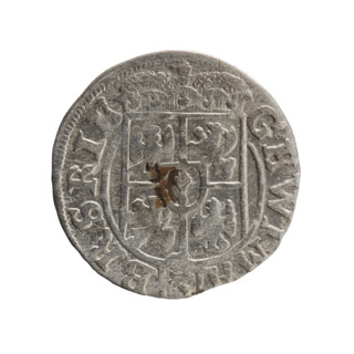 One-and-a-half, cross (iconographic), orb of rule (iconographic), George William Hohenzollern